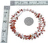 Native American Oyster Shell Authentic Sterling Silver Bead Necklace AX123532